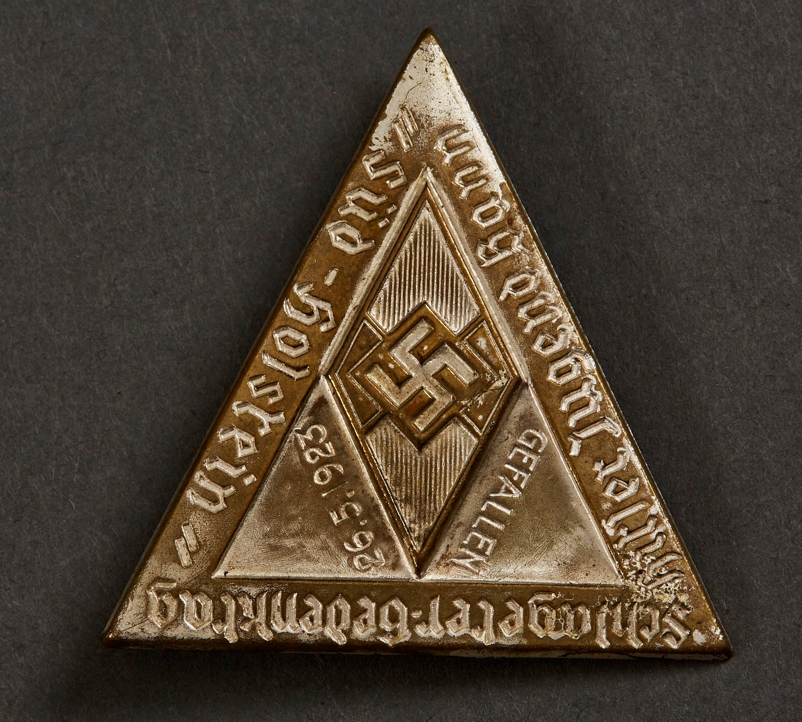 Schlageter-Gedenktag Hitler Jugend Bann Süd-Holstein gefallen 26.5.1923 Tinnie #15573 