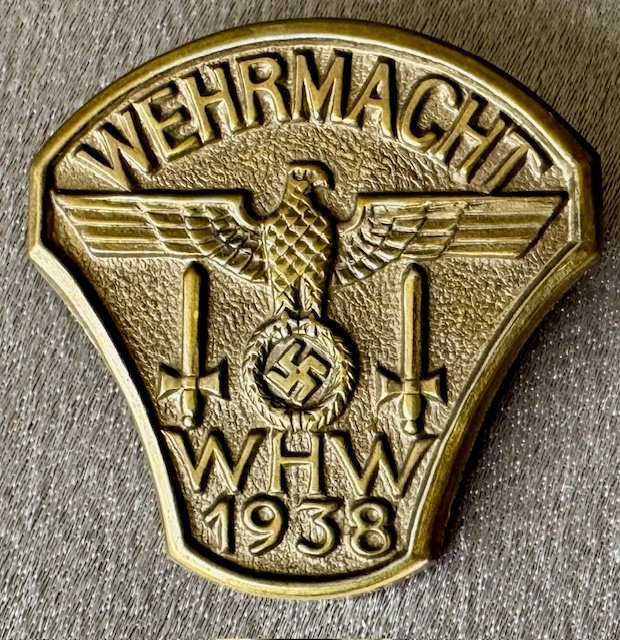 Wehrmacht WHW 1938 Tinnie #19666 