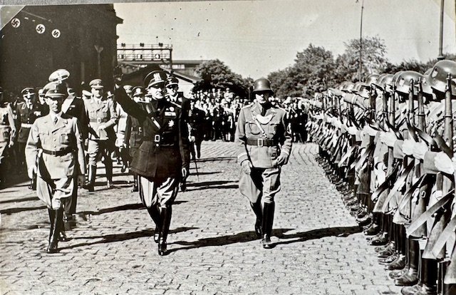 Dr Joseph Goebbels with Italian Cultural Minister Dino Alfieri #18900 