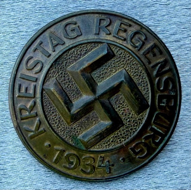 Kreistag Regensburg 1934 Pin #20223 