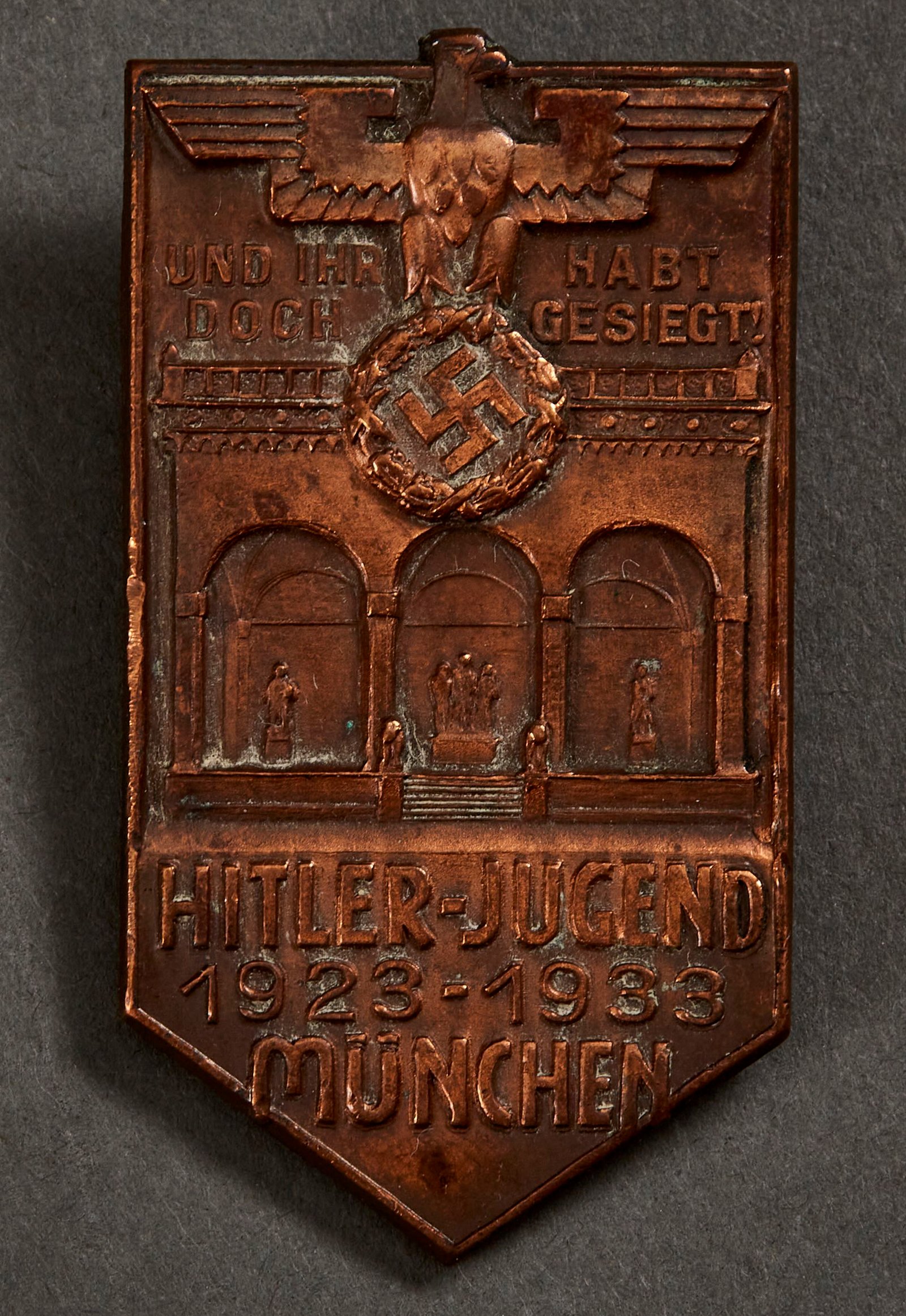 Hitler Jugend 1923-1933 München Tinnie #15559 