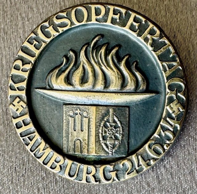 Kriegsopfer Tag Hamburg 24.6.34 Tinnie #19723 
