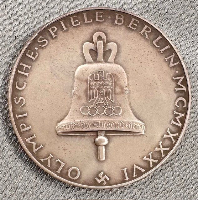 1936 Berlin Olympics Commemorative Medallion #17632 