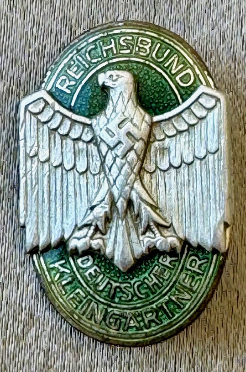 Reichsbund Deutscher Kleingärtner Pin #17618 