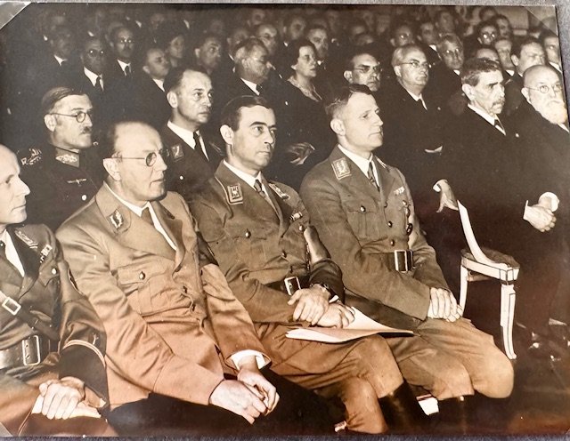 Gauleiter Dr. Hugo Jury with Leonardo Conti #18864 