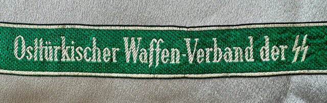 Osttürkischer Waffen-Verband der SS Cuff Title #18121 