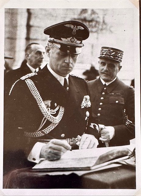 Joachim von Ribbentrop with Philippe Pétain Photo #19329 