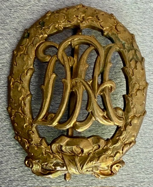 DRL Sports Badge in Gold #20492 