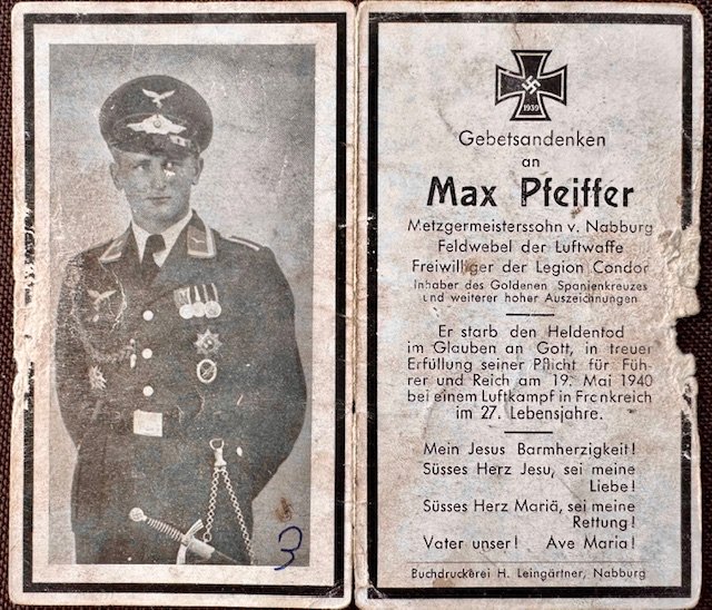 German Death Card #18642 