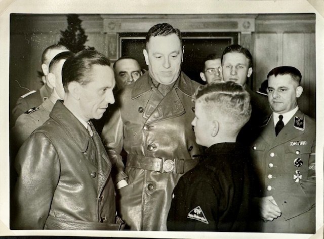 Dr Goebbels attended a meeting of the \"Deutschen Volksliste\" in Thorn #18184 