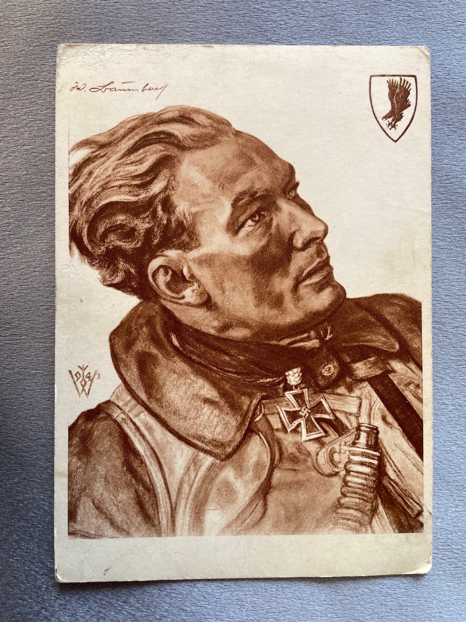 Major Werner Baumbach Postcard #14974 