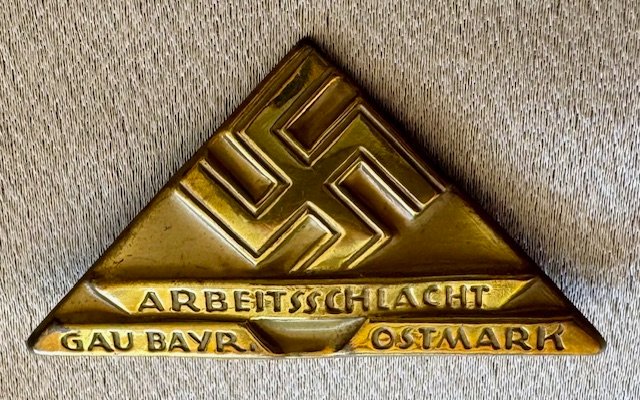 Arbeitsschlacht Gau Bayr. Ostmark Tinnie #19789 