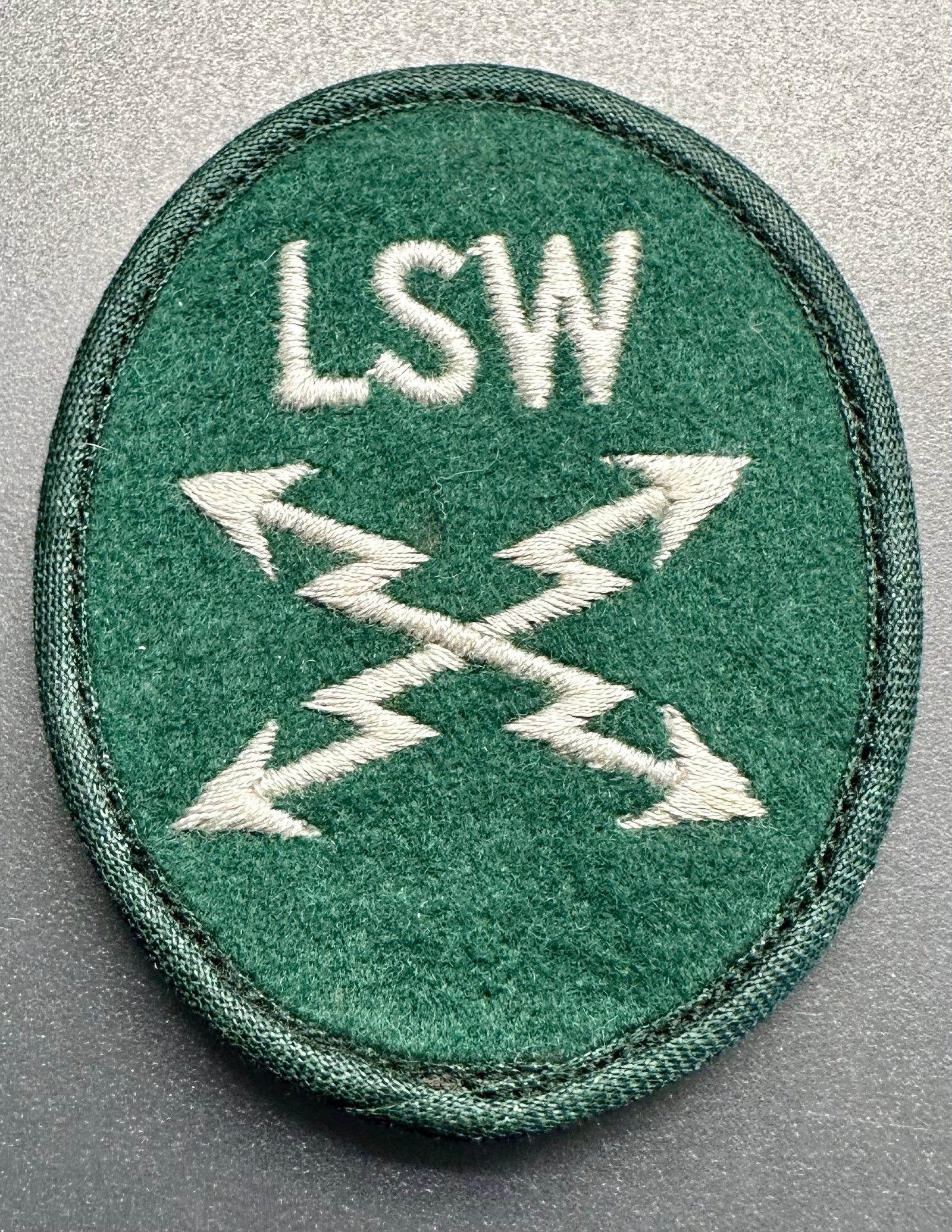 LSW Qualified Telephonist Insignia #17221 