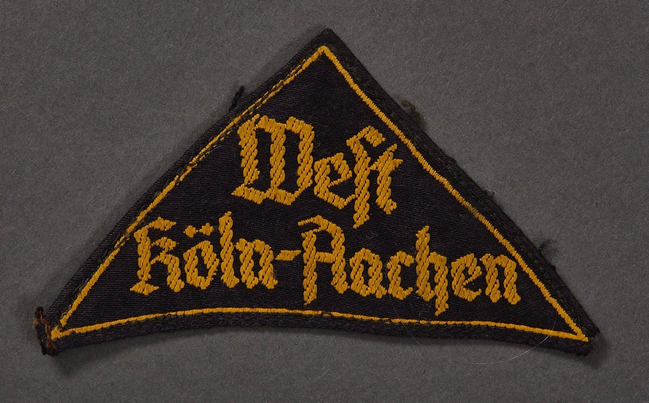 HJ West Köln-Aachen District Sleeve Triangle #16044 