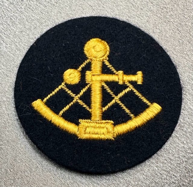 Kriegsmarine EM Helmsmen Career Sleeve Insignia #16427 