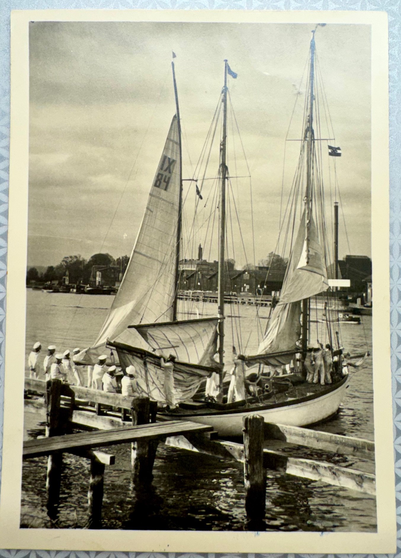 Marine Hitler Jugend Postcard #17499 