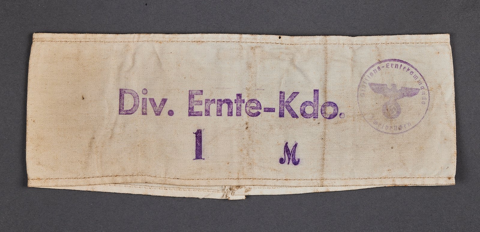 Div. Ernte Kdo. 1 M Armband #20371 