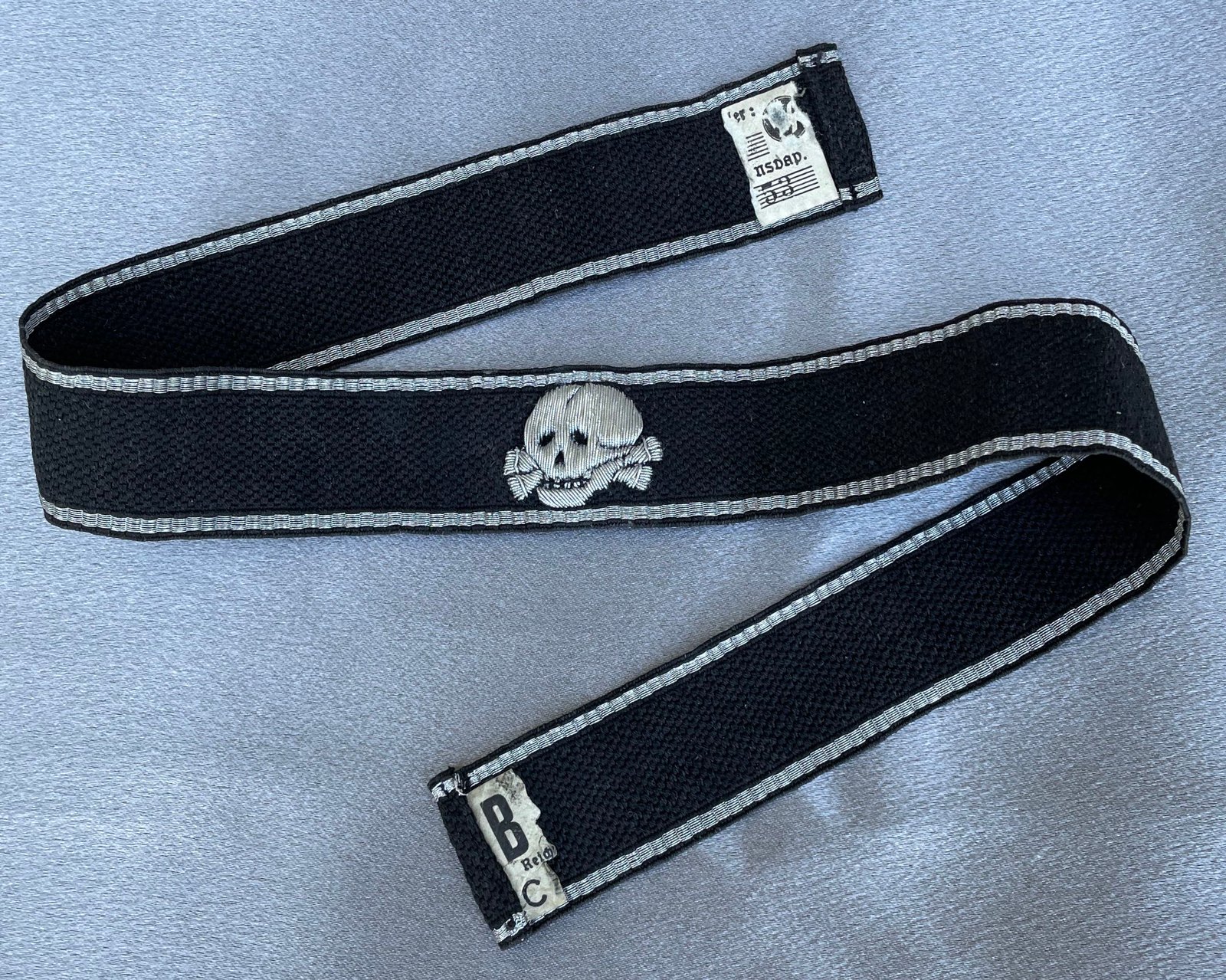 SS-TV \"OBERBAYERN\" Officer\'s Cuff Title #15959 