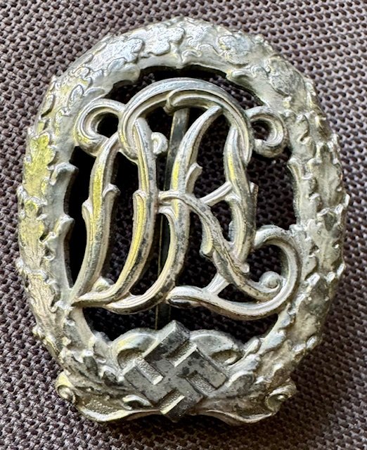 DRL Sports Badge in Silver #18720 