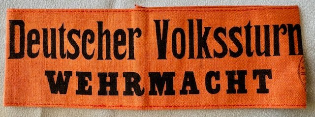 Deutscher Volkssturm Wehrmacht Armband #18052 
