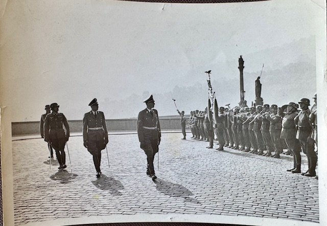 Heydrich with SS Gruppenführer Frank Photo #18651 