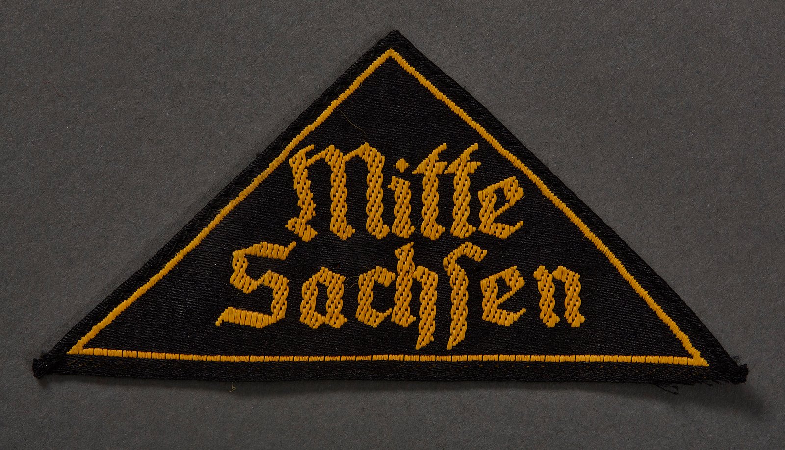 HJ Mitte Sachsen District Sleeve Triangle #16096 
