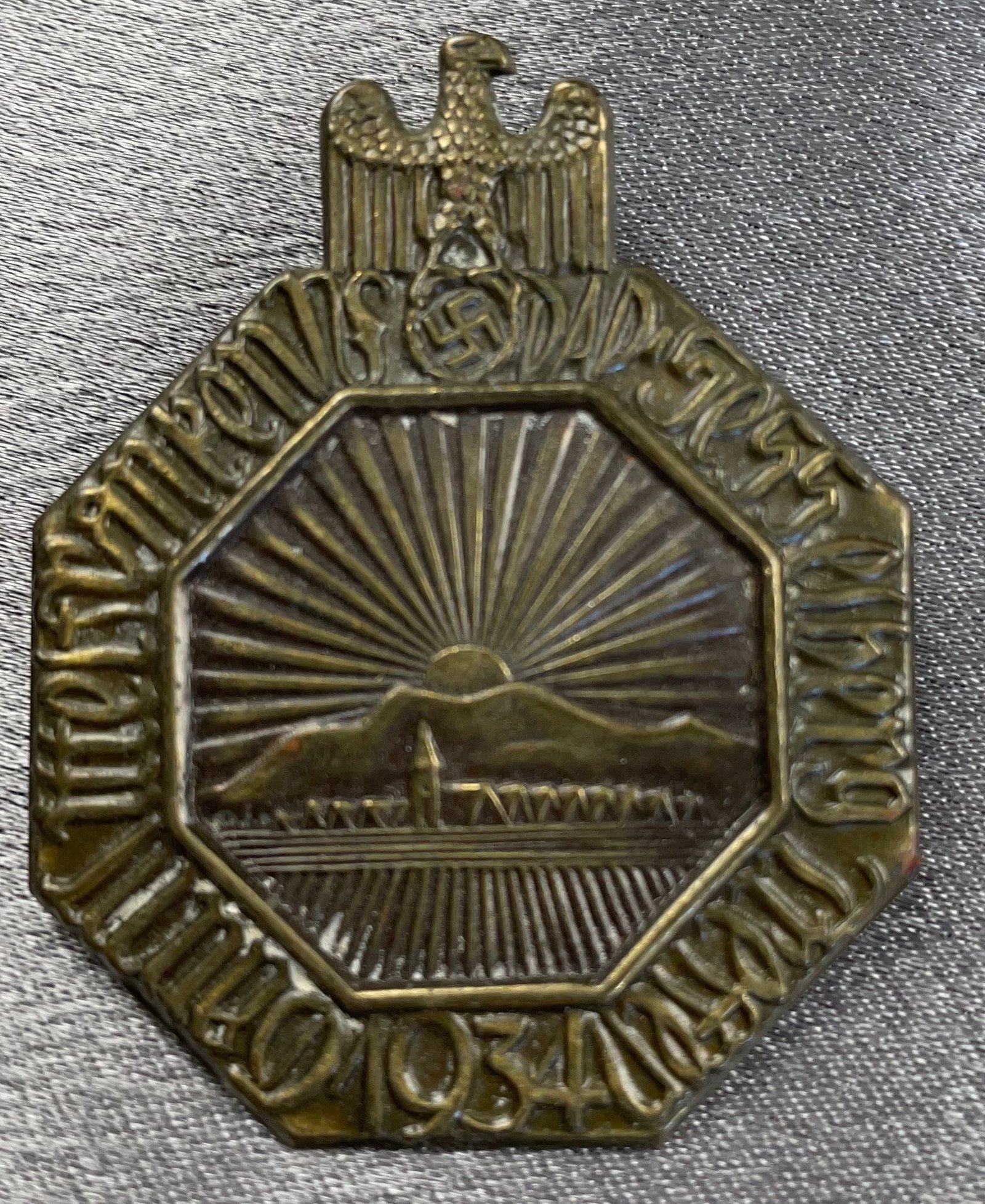 Gau Mittelfranken NSDAP Sesselberg Treffen 1934 #16271 