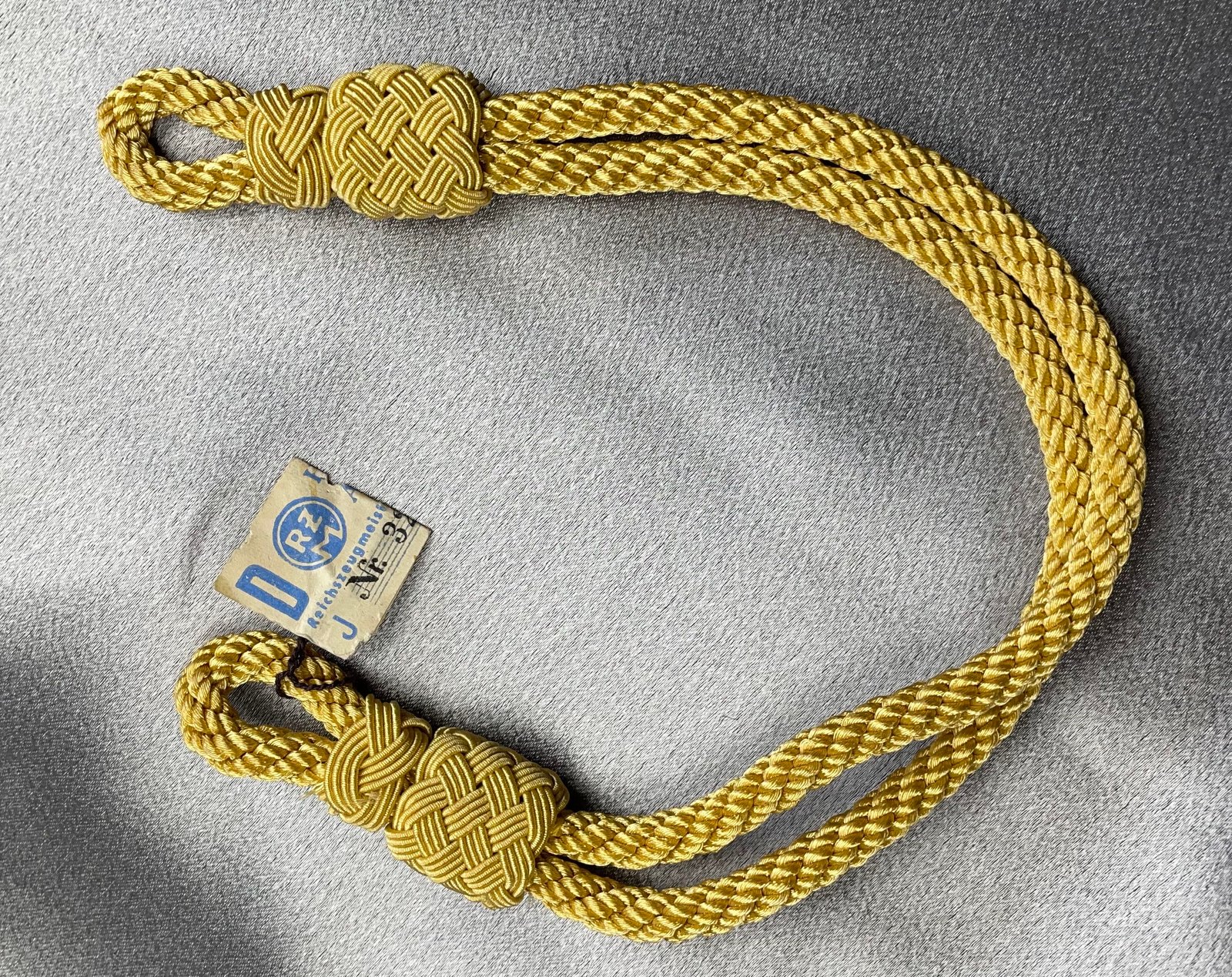 NSDAP Visor Cap Chin Cord #15759 