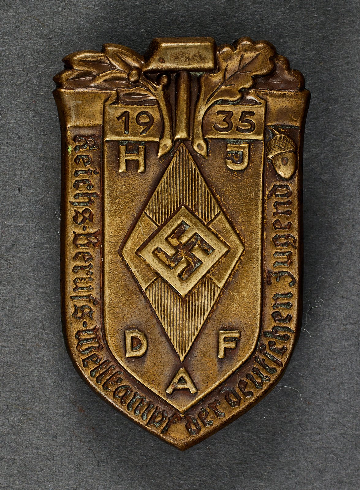 HJ DAF National Vocational Competition Badge #21215 