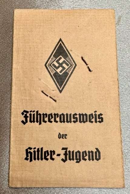 Führerausweis der Hitler-Jugend #16345 