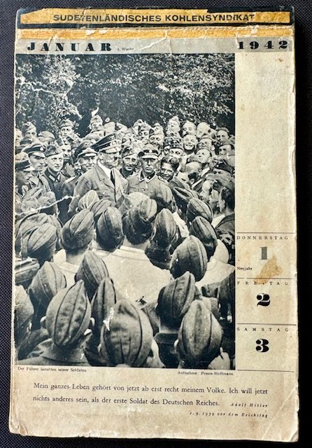 1942 Sudentenland Calendar #17747 