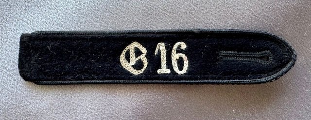 Early DJ Shoulder Board for Gebeit 16 #18915 