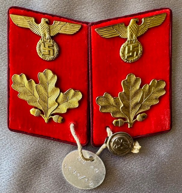 Gauleitung Dienstleiter Collar Tabs #18583 