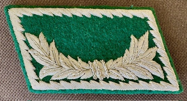 OberZollSekretar Collar Tab #18000 