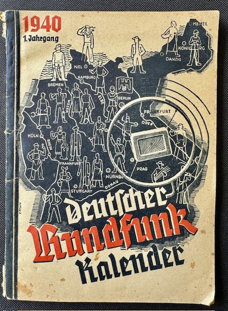 Deutscher Rundfunk Kalender 1940 #17852 