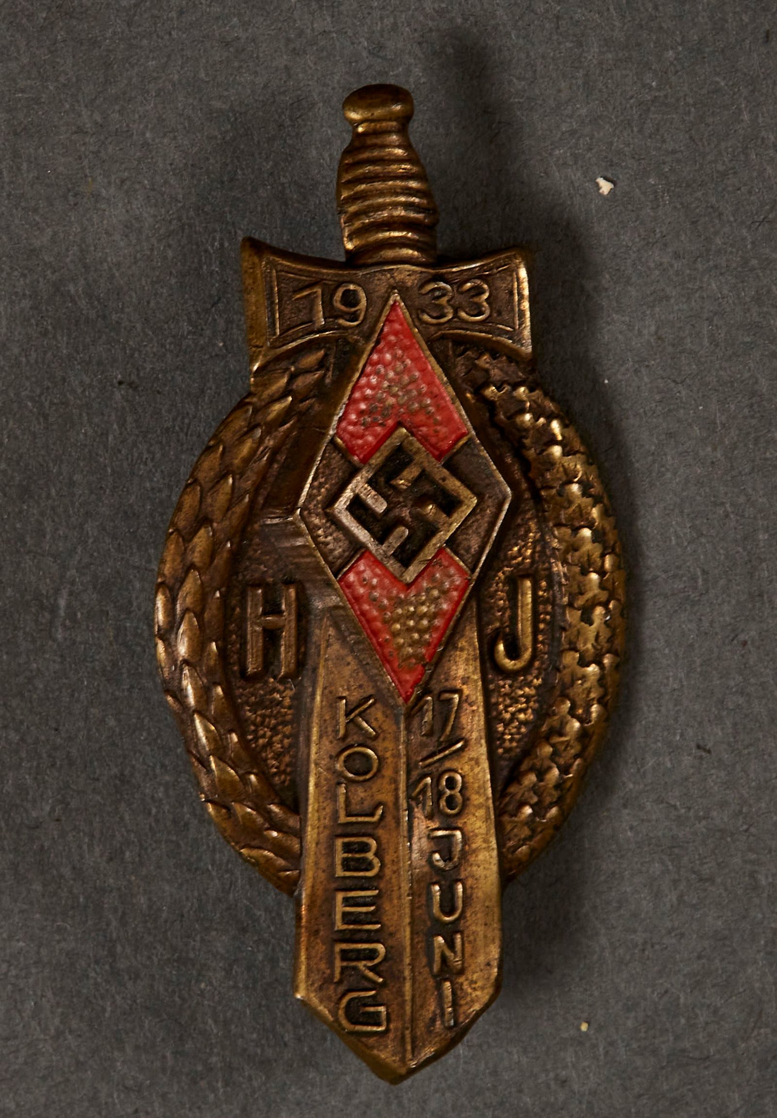 HJ Kolberg 17/18 Juni 1933 Tinnie #15653 