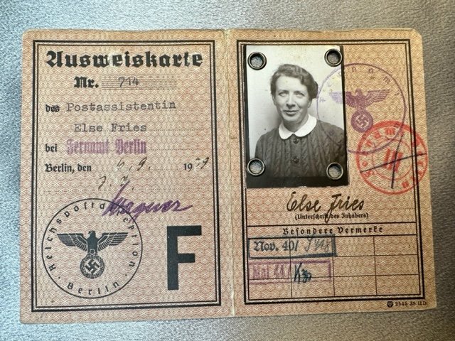 Ausweiskarte Postassistentin #16500 