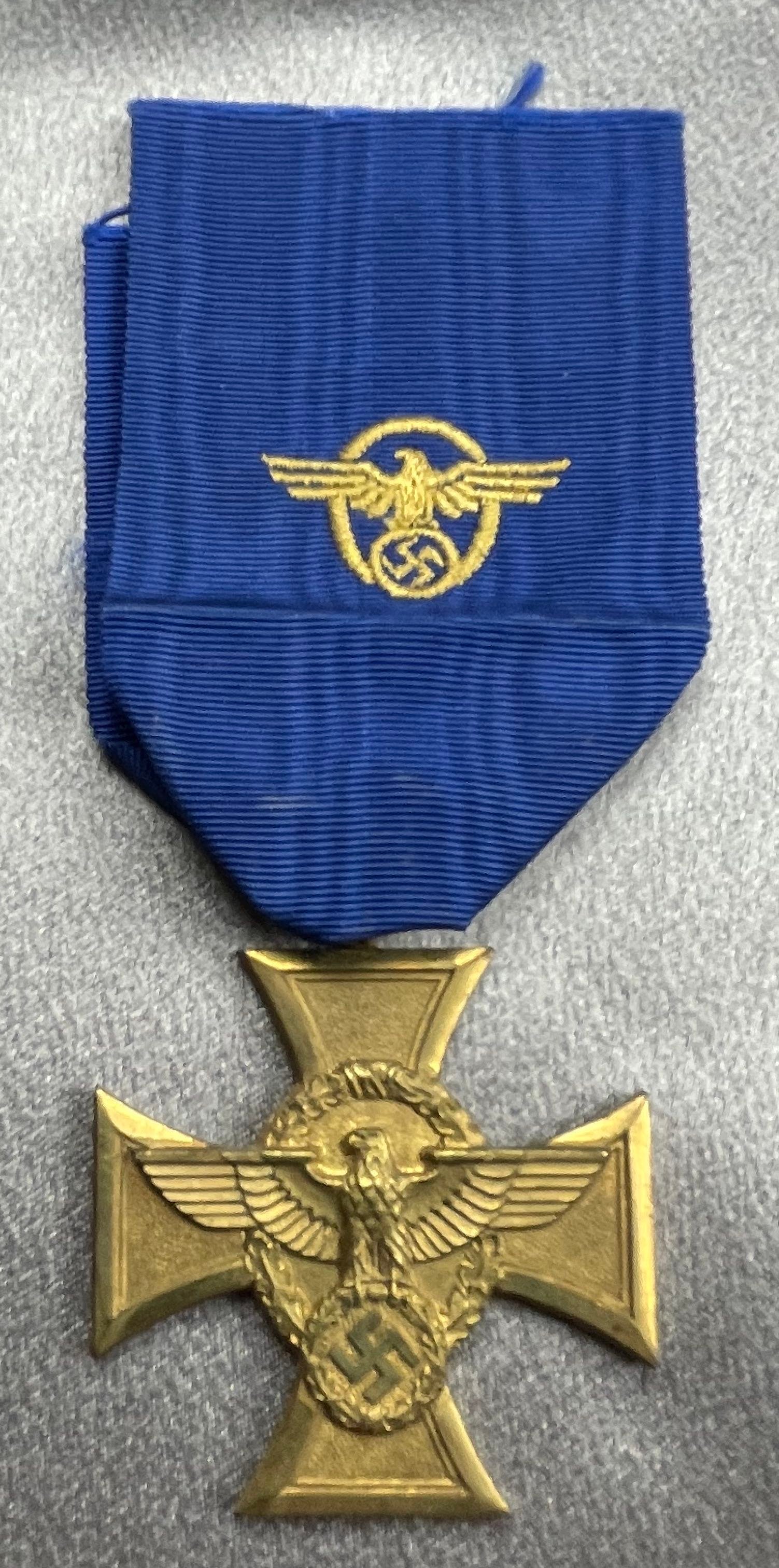 Police Long Service Award 25 Years #15371 