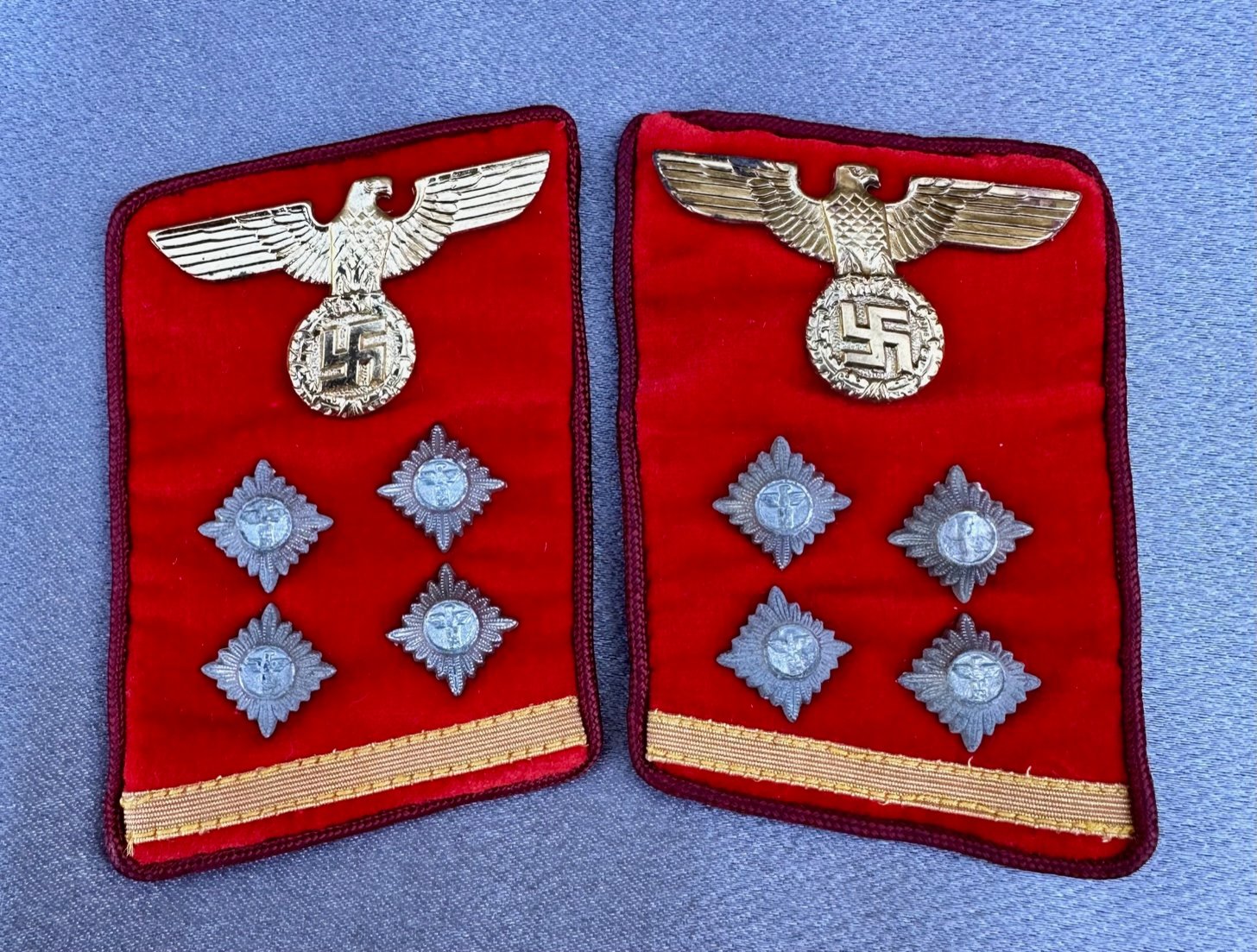 Gauleitung Obergemeinschaftsleiter Collar Tabs #16306 