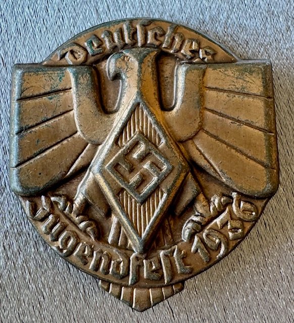 Deutsche Jugendfest 1936 Tinnie #19211 