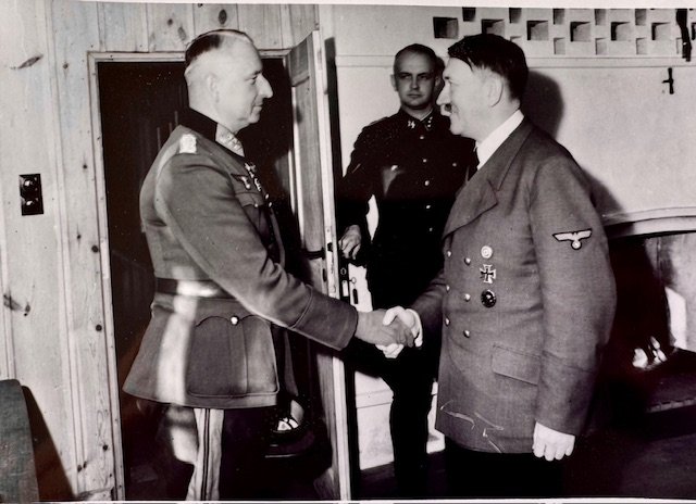 Hitler with Erich von Manstein Photo #19131 