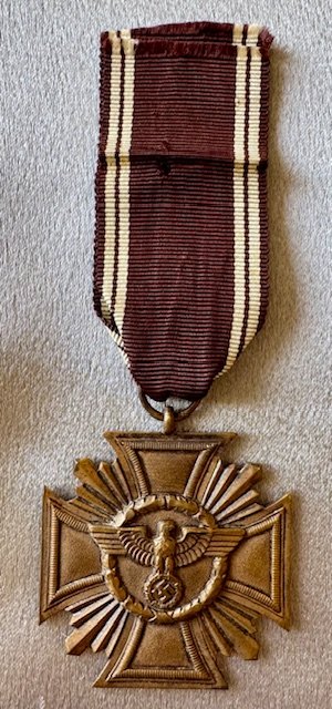 NSDAP 10 Year Long Service Medal #19337 