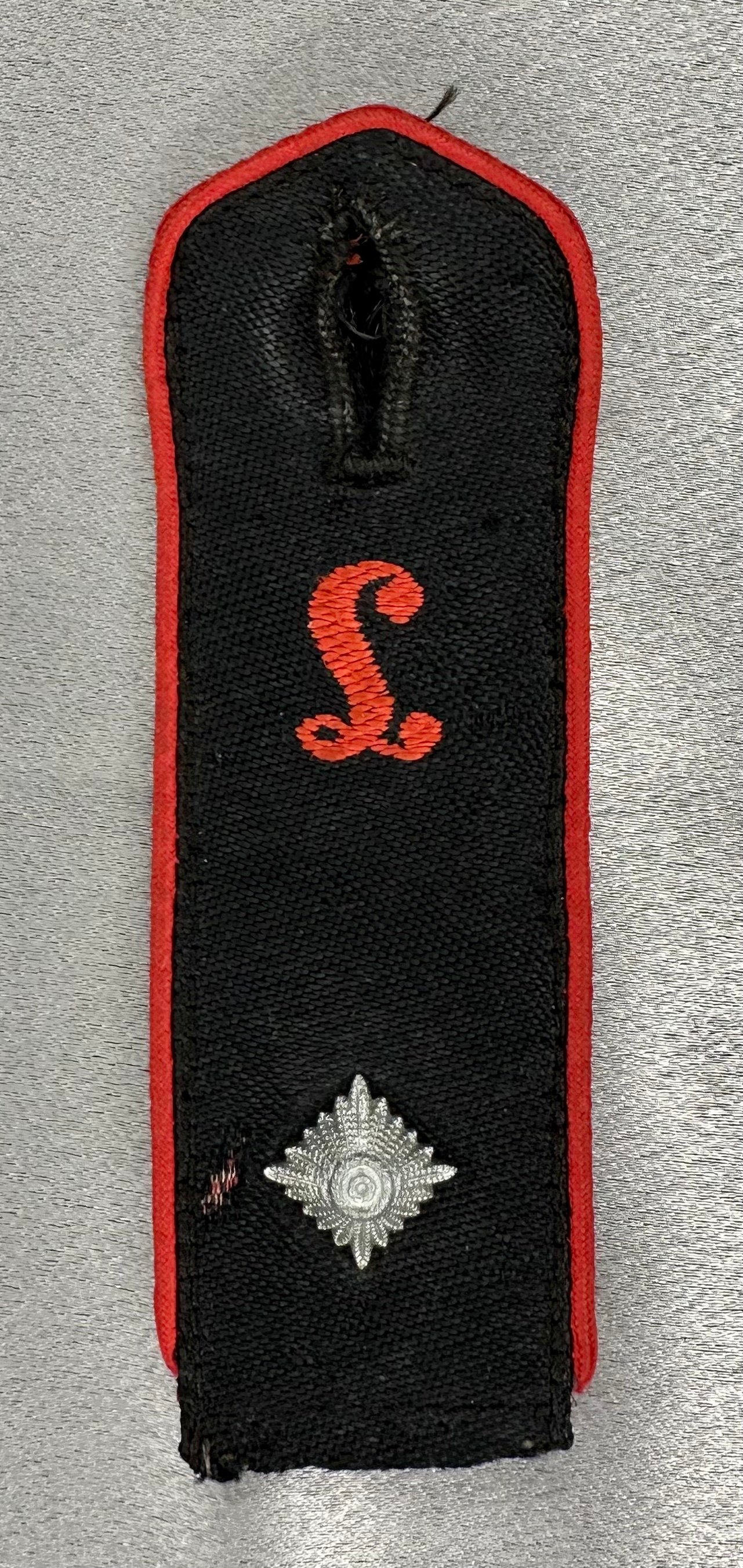 HJ Bann ”L” München Shoulder Board #17163 