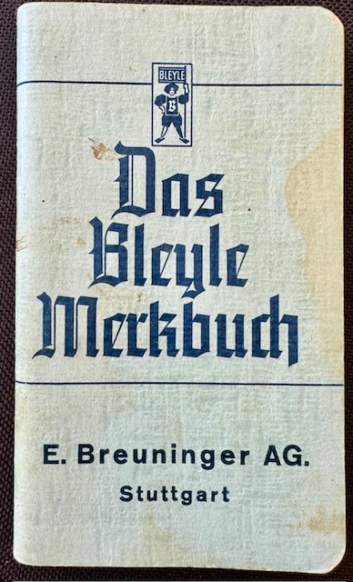 Das Bleyle Merkbuch #17671 