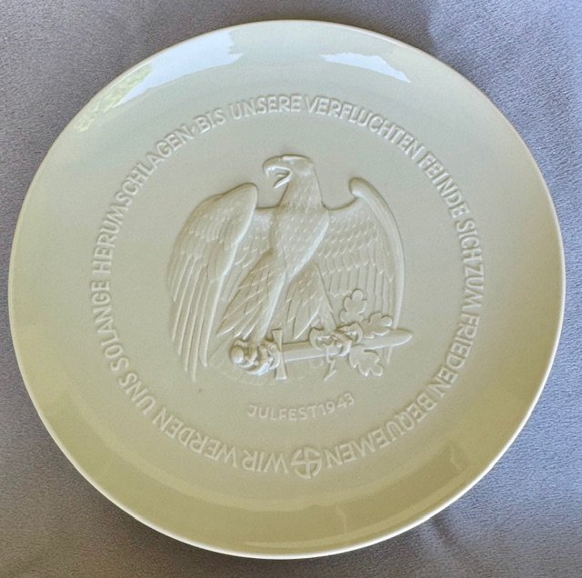 Allach Porcelain 1943 Juhlfest Plate #20064 