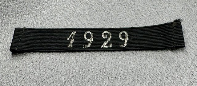 1929 NSDAP Entry Year Ribbon #17740 