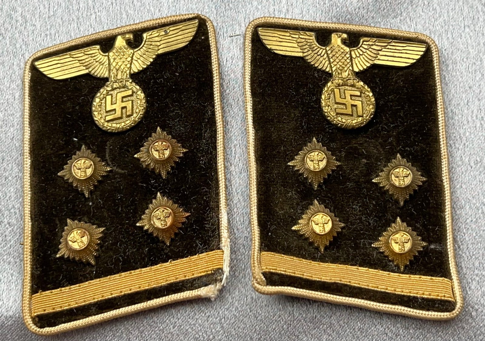 Kreisleitung Obergemeinschaftsleiter Collar Tabs #15971 