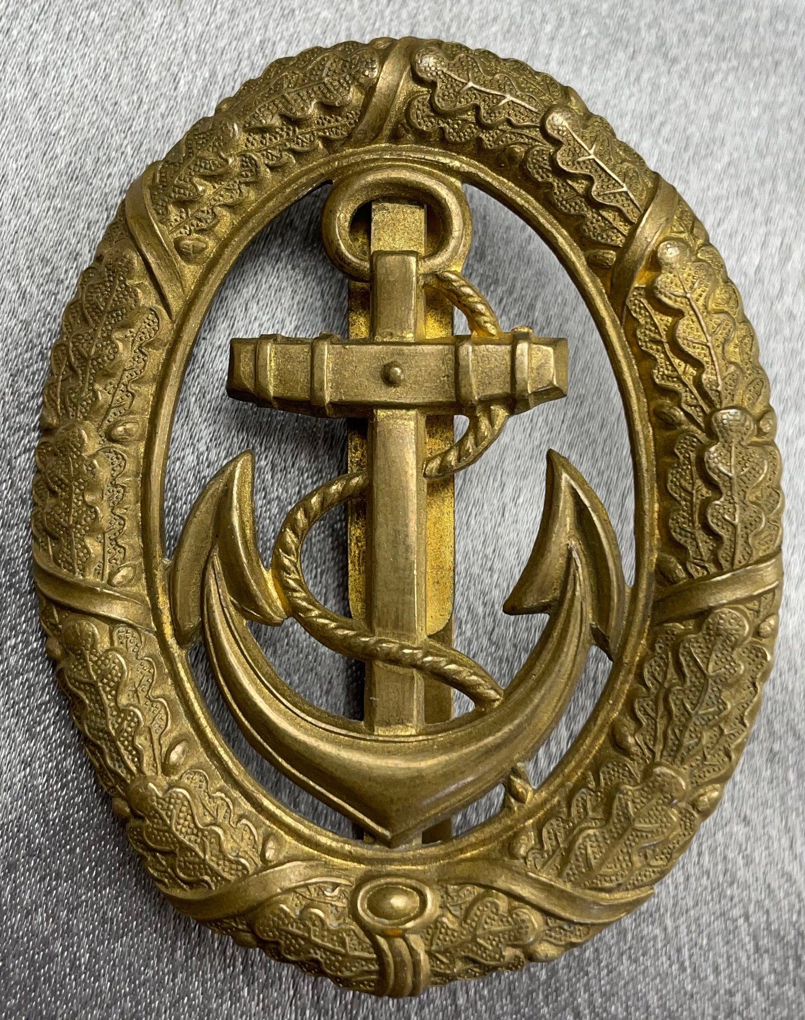 Kriegsmarine Watch Officer Duty Badge #15393 