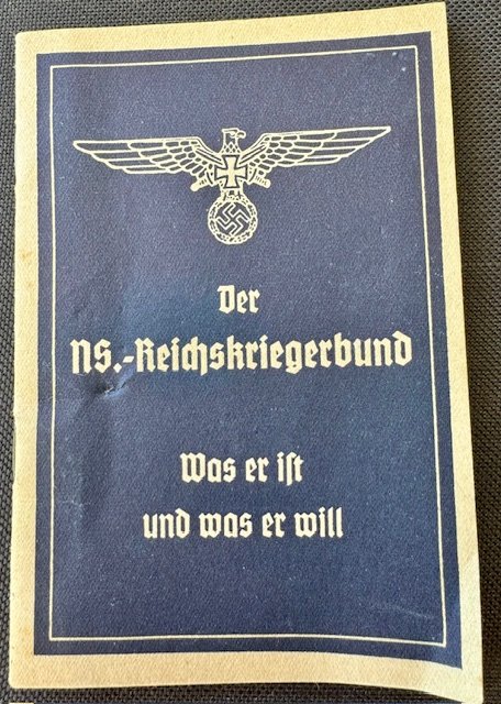 Der NS Reichskriegerbund Booklet #17675 