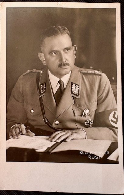 Kultusminister Rust Postcard #17768 